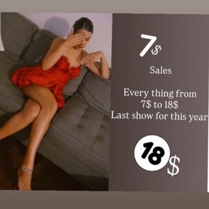 LIVE show BIG SALES FROM 7$- to 18$

🍒